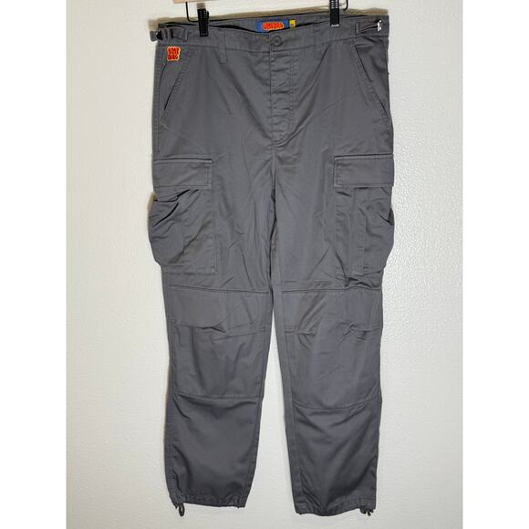 Empyre Baggy Cargo Pants Men’s 32 Adjustable Loose fit Workwear Skate Streetwear - Picture 4 of 12